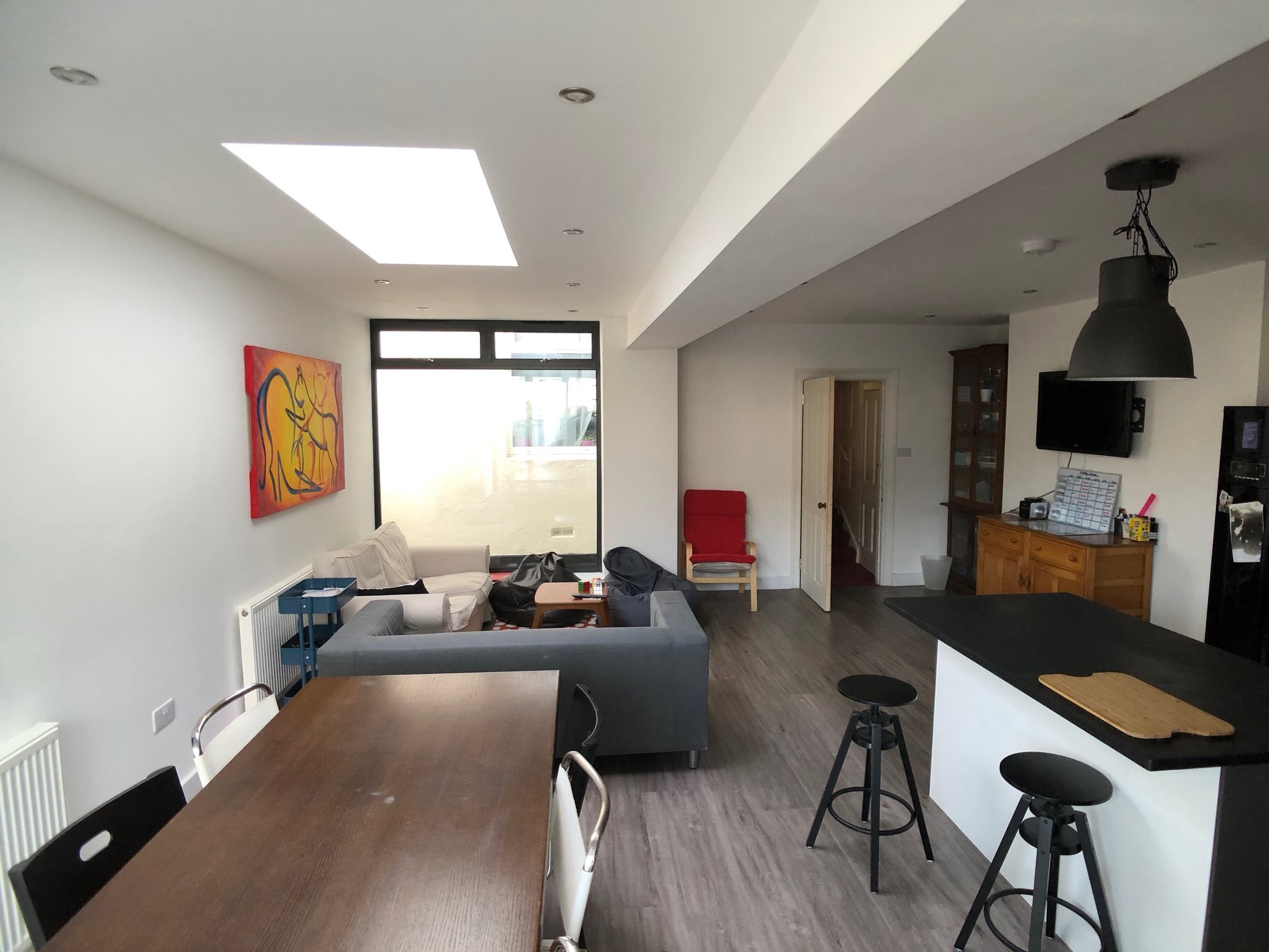 Photo of sitting room in student house on Lisson Grove, Plymouth